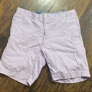POLO RALPH LAUREN SLIM GI FIT SHORTS IN purple size 33